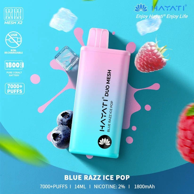Is the Hayati Duo Mesh 7000 Disposable Vape Puff Bar Pod Box of 10 Worth the Hype?