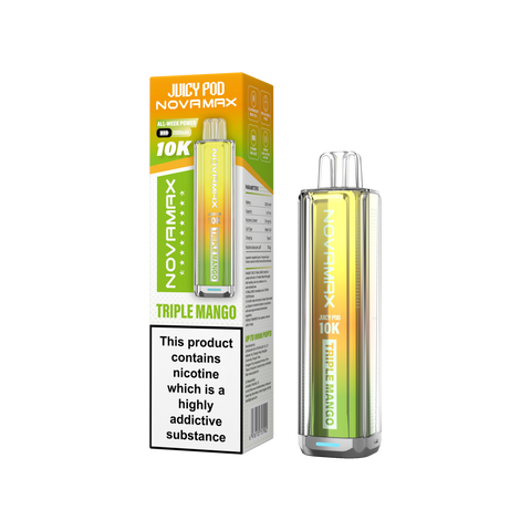 Juicy Pod Novamax 10k Prefilled Pod Vape Kit Pack of 5