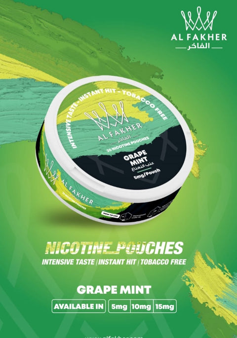 Buy Bulk Wholesale Al Fakher Nicotine Pouches - Pack of 5 - vapesourceuk