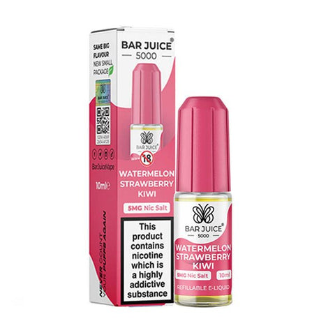 Buy Bulk Wholesale Bar Juice 5000 Nic Salts 10ml Box of 10 - vapesourceuk