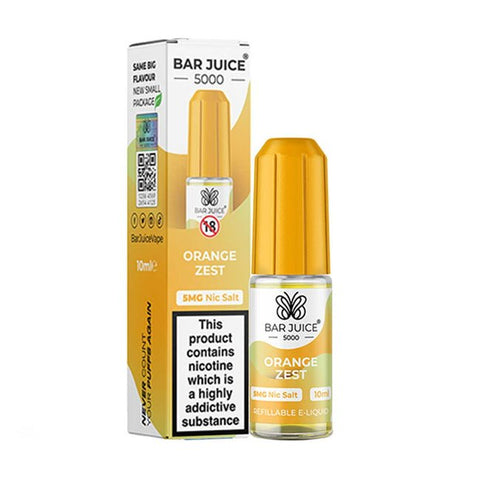 Buy Bulk Wholesale Bar Juice 5000 Nic Salts 10ml Box of 10 - vapesourceuk