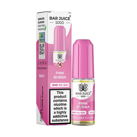 Buy Bulk Wholesale Bar Juice 5000 Nic Salts 10ml Box of 10 - vapesourceuk
