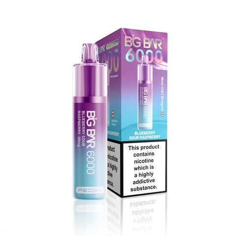 Buy Bulk Wholesale Big Bar 6000 Disposable Vape Box of 5 - vapesourceuk