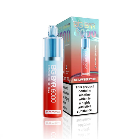 Buy Bulk Wholesale Big Bar 6000 Disposable Vape Box of 5 - vapesourceuk