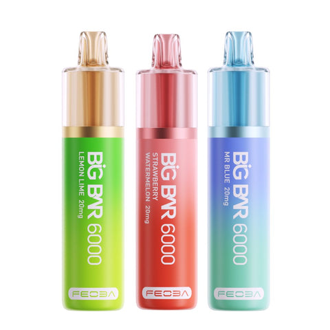 Buy Bulk Wholesale Big Bar 6000 Disposable Vape Box of 5 - vapesourceuk