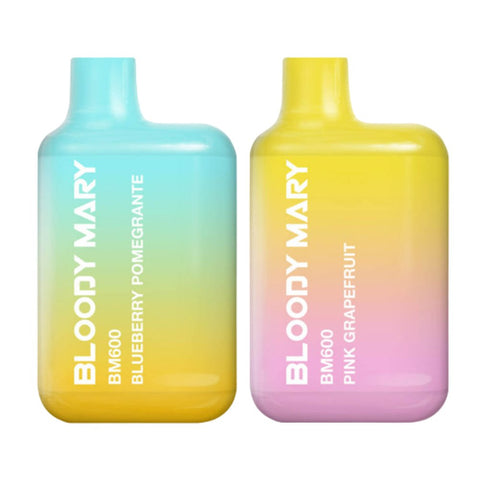 Buy Bulk Wholesale Bloody Mary BM600 Disposable Vape Pod Box of 10 - vapesourceuk