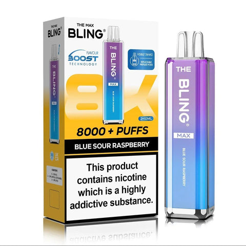 Buy Bulk Wholesale Crystal Bling Max 8000 Prefilled Pod Kit Box of 5 - vapesourceuk
