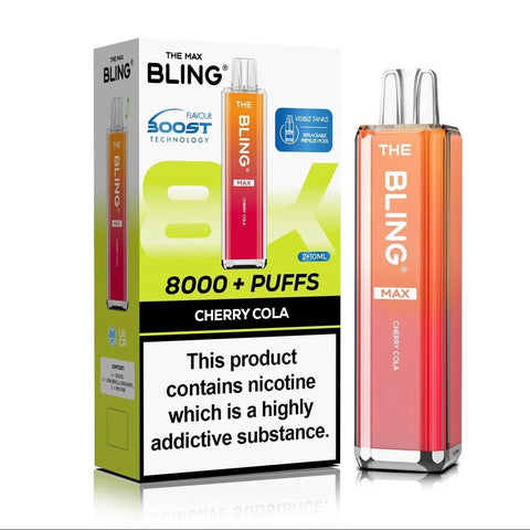 Buy Bulk Wholesale Crystal Bling Max 8000 Prefilled Pod Kit Box of 5 - vapesourceuk