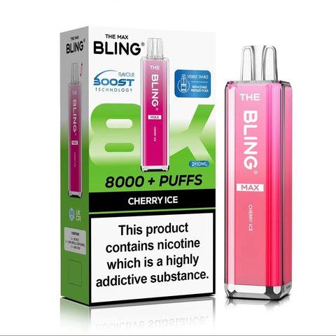 Buy Bulk Wholesale Crystal Bling Max 8000 Prefilled Pod Kit Box of 5 - vapesourceuk