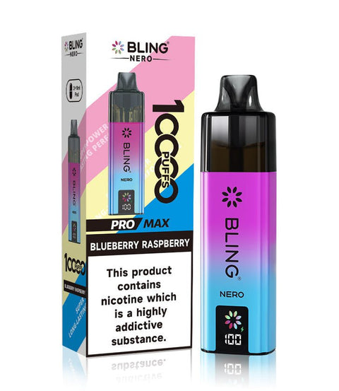 Buy Bulk Wholesale Crystal Bling Nero 10k Vape Kit Box of 5 - vapesourceuk