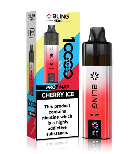 Buy Bulk Wholesale Crystal Bling Nero 10k Vape Kit Box of 5 - vapesourceuk