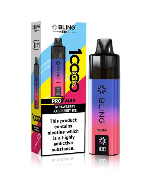 Buy Bulk Wholesale Crystal Bling Nero 10k Vape Kit Box of 5 - vapesourceuk