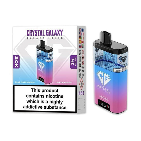 Buy Bulk Wholesale Crystal Galaxy Focus 30k Pod Vape Kit Box of 5 - vapesourceuk