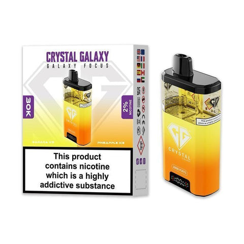 Buy Bulk Wholesale Crystal Galaxy Focus 30k Pod Vape Kit Box of 5 - vapesourceuk