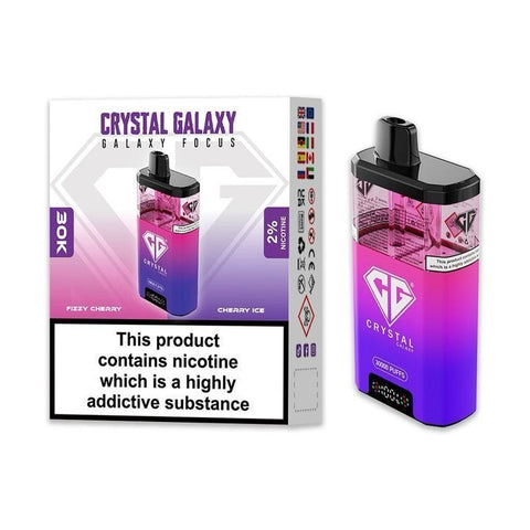 Buy Bulk Wholesale Crystal Galaxy Focus 30k Pod Vape Kit Box of 5 - vapesourceuk