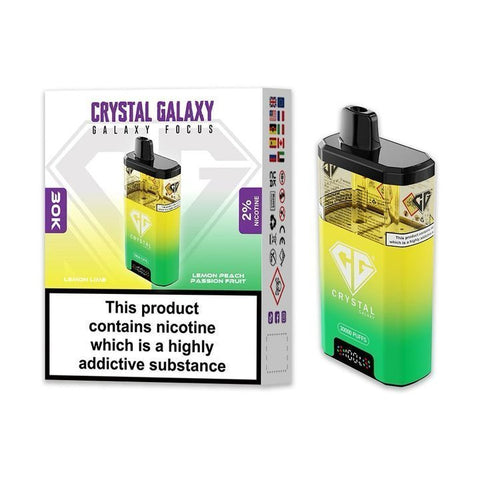 Buy Bulk Wholesale Crystal Galaxy Focus 30k Pod Vape Kit Box of 5 - vapesourceuk