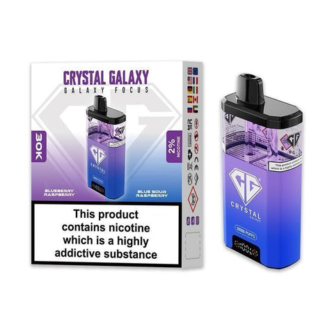 Buy Bulk Wholesale Crystal Galaxy Focus 30k Pod Vape Kit Box of 5 - vapesourceuk
