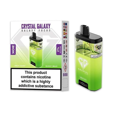 Buy Bulk Wholesale Crystal Galaxy Focus 30k Pod Vape Kit Box of 5 - vapesourceuk