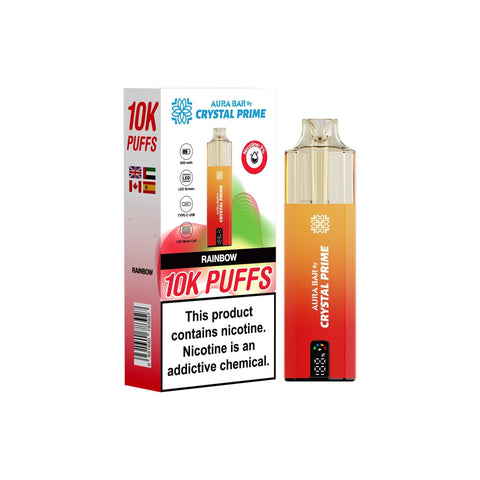 Buy Bulk Wholesale Crystal Prime 10000 Disposable Vape Pack of 5 - vapesourceuk