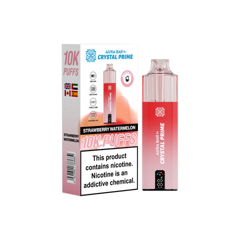 Buy Bulk Wholesale Crystal Prime 10000 Disposable Vape Pack of 5 - vapesourceuk