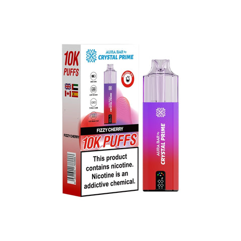 Buy Bulk Wholesale Crystal Prime 10000 Disposable Vape Pack of 5 - vapesourceuk