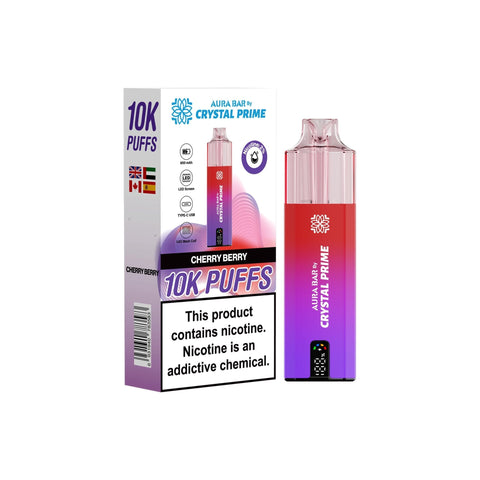Buy Bulk Wholesale Crystal Prime 10000 Disposable Vape Pack of 5 - vapesourceuk