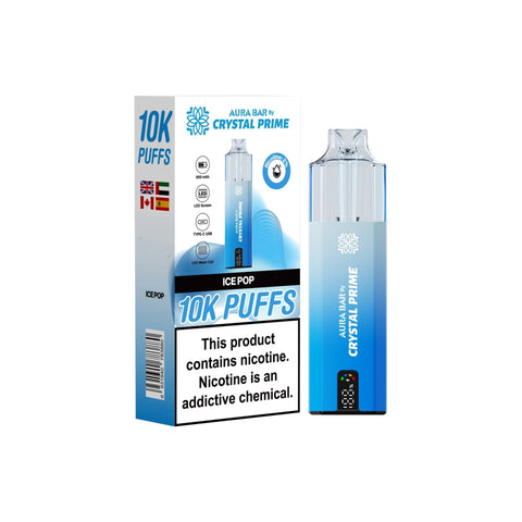 Buy Bulk Wholesale Crystal Prime 10000 Disposable Vape Pack of 5 - vapesourceuk
