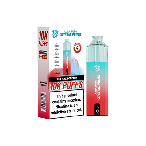 Buy Bulk Wholesale Crystal Prime 10000 Disposable Vape Pack of 5 - vapesourceuk