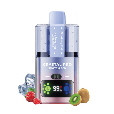 Buy Bulk Wholesale Crystal Pro Switch 30k Prefilled Pod Vape Kit Box of 5 - vapesourceuk