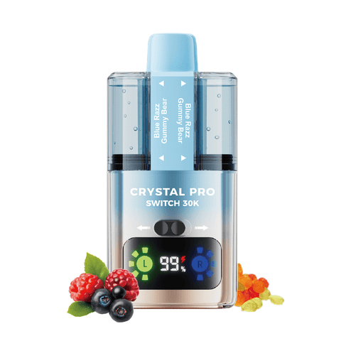 Buy Bulk Wholesale Crystal Pro Switch 30k Prefilled Pod Vape Kit Box of 5 - vapesourceuk