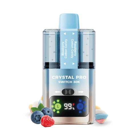 Buy Bulk Wholesale Crystal Pro Switch 30k Prefilled Pod Vape Kit Box of 5 - vapesourceuk