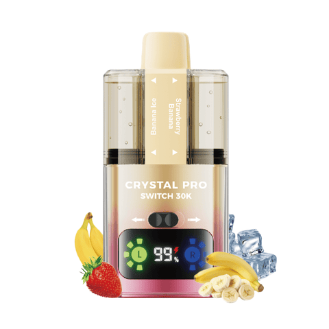 Buy Bulk Wholesale Crystal Pro Switch 30k Prefilled Pod Vape Kit Box of 5 - vapesourceuk