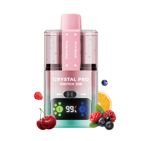 Buy Bulk Wholesale Crystal Pro Switch 30k Prefilled Pod Vape Kit Box of 5 - vapesourceuk