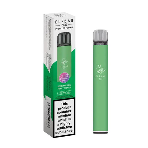 Buy Bulk Wholesale Elf Bar 600 Prefilled Pod Kit Box of 10 - vapesourceuk