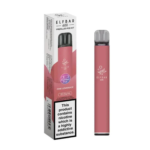 Buy Bulk Wholesale Elf Bar 600 Prefilled Pod Kit Box of 10 - vapesourceuk