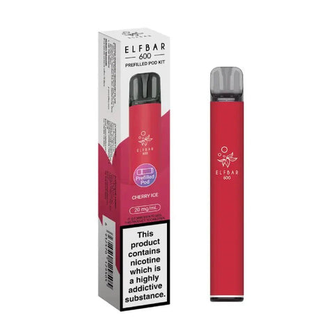 Buy Bulk Wholesale Elf Bar 600 Prefilled Pod Kit Box of 10 - vapesourceuk