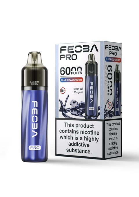 Buy Bulk Wholesale Feoba Pro 6000+ Disposbale Vape Box of 5 - vapesourceuk