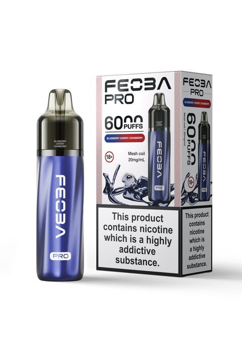 Buy Bulk Wholesale Feoba Pro 6000+ Disposbale Vape Box of 5 - vapesourceuk