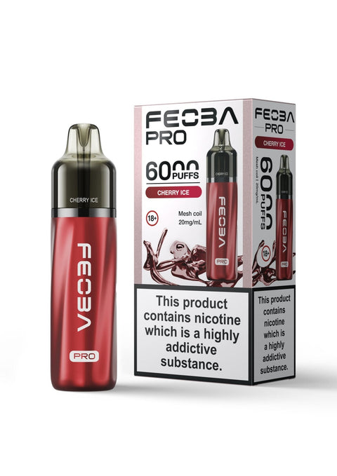 Buy Bulk Wholesale Feoba Pro 6000+ Disposbale Vape Box of 5 - vapesourceuk