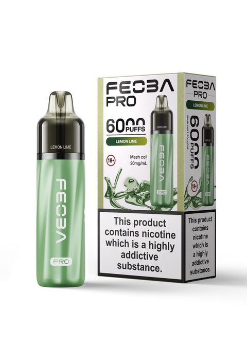 Buy Bulk Wholesale Feoba Pro 6000+ Disposbale Vape Box of 5 - vapesourceuk