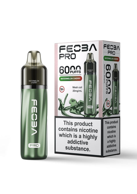 Buy Bulk Wholesale Feoba Pro 6000+ Disposbale Vape Box of 5 - vapesourceuk