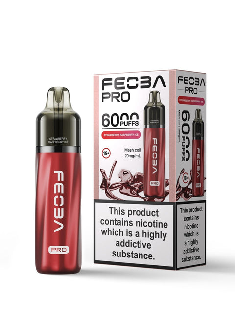 Buy Bulk Wholesale Feoba Pro 6000+ Disposbale Vape Box of 5 - vapesourceuk