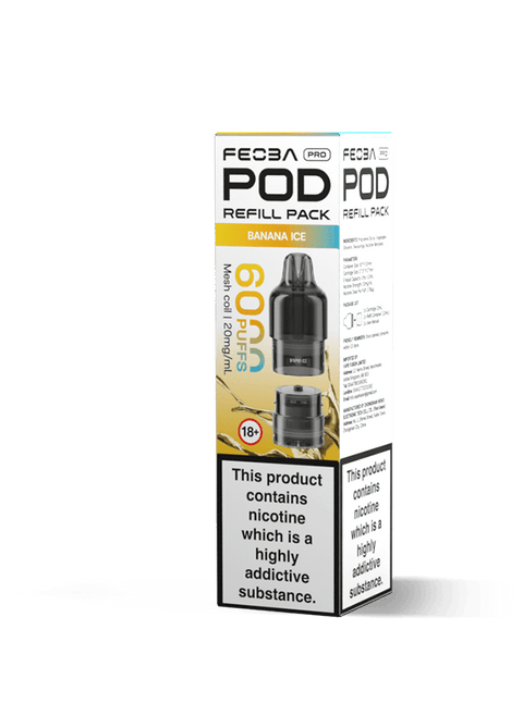 Buy Bulk Wholesale Feoba Pro 6000+ Replacement Pods Pack of 5 - vapesourceuk