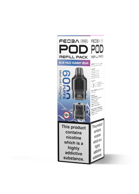 Buy Bulk Wholesale Feoba Pro 6000+ Replacement Pods Pack of 5 - vapesourceuk