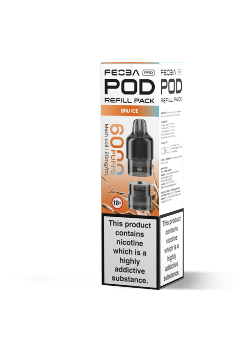 Buy Bulk Wholesale Feoba Pro 6000+ Replacement Pods Pack of 5 - vapesourceuk