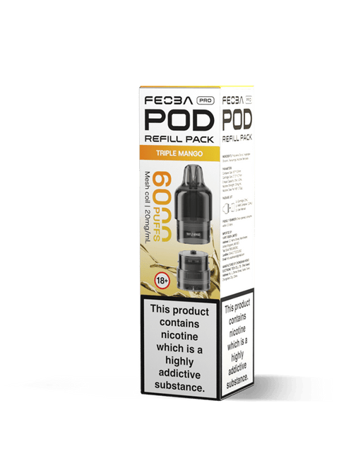 Buy Bulk Wholesale Feoba Pro 6000+ Replacement Pods Pack of 5 - vapesourceuk