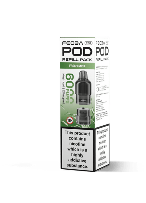 Buy Bulk Wholesale Feoba Pro 6000+ Replacement Pods Pack of 5 - vapesourceuk