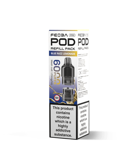 Buy Bulk Wholesale Feoba Pro 6000+ Replacement Pods Pack of 5 - vapesourceuk