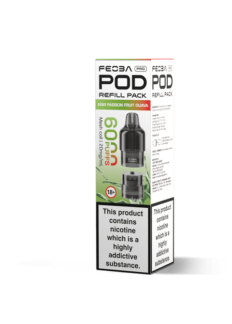 Buy Bulk Wholesale Feoba Pro 6000+ Replacement Pods Pack of 5 - vapesourceuk