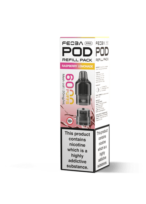 Buy Bulk Wholesale Feoba Pro 6000+ Replacement Pods Pack of 5 - vapesourceuk